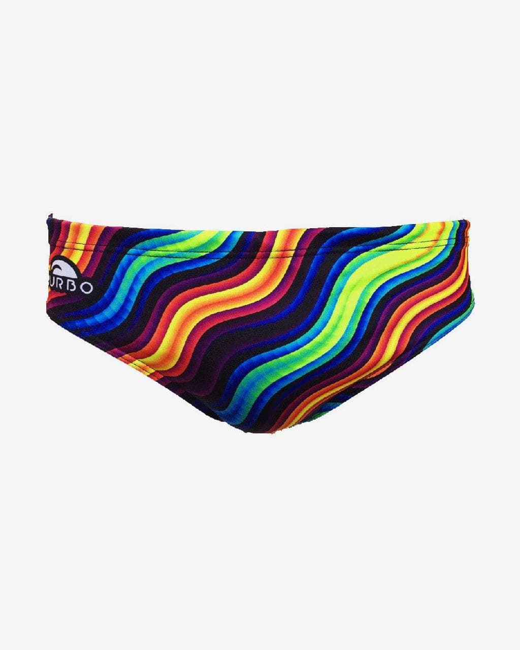 Maillot de bain de waterpolo Turbo WP jaune bleu vert - S