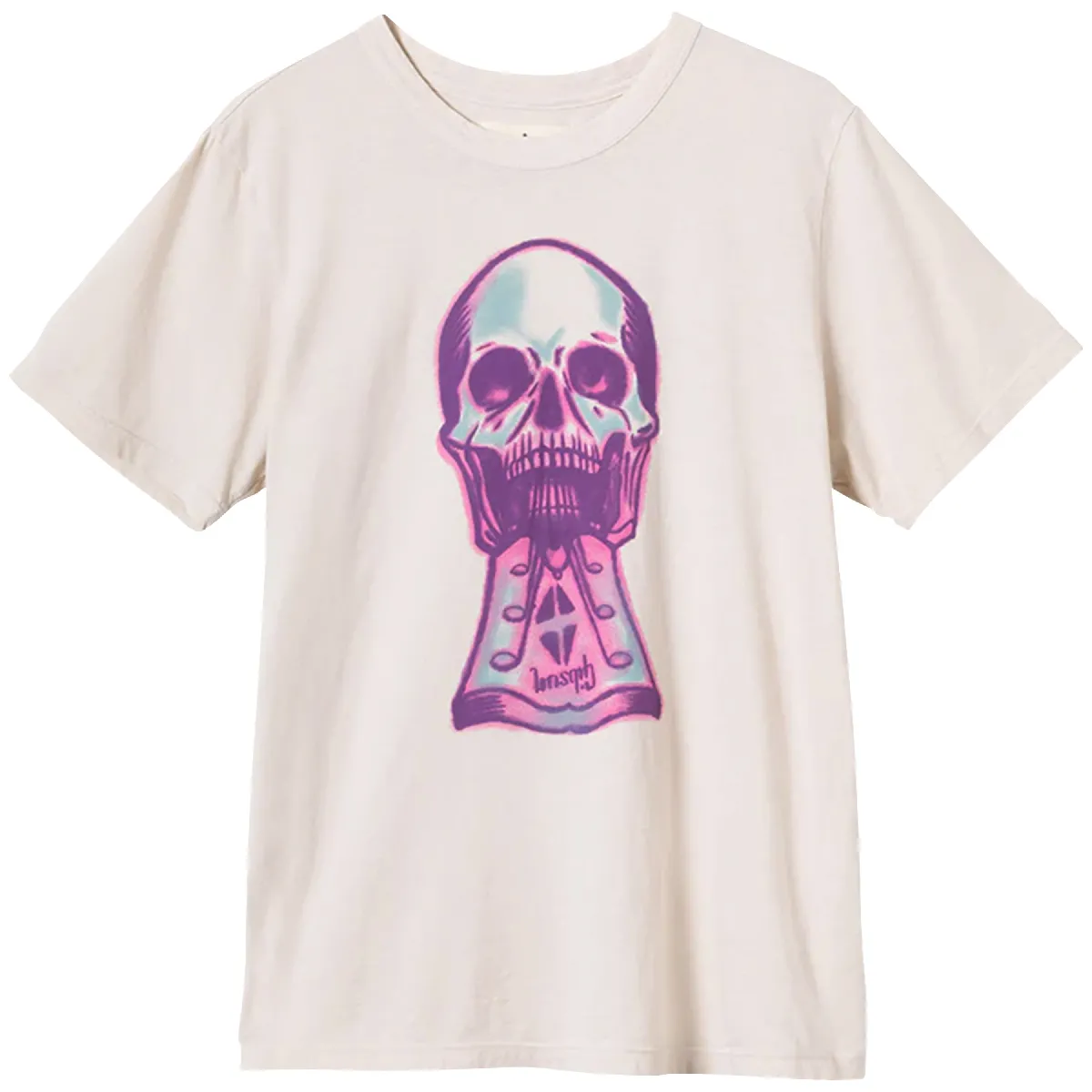 T-shirt imogene + willie x Gibson "Purple Skull" XL Gibson